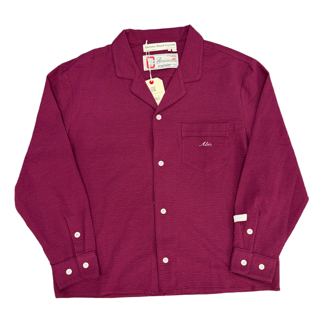 Advisory Board Crystals 'Plum' Button-Up Shirt