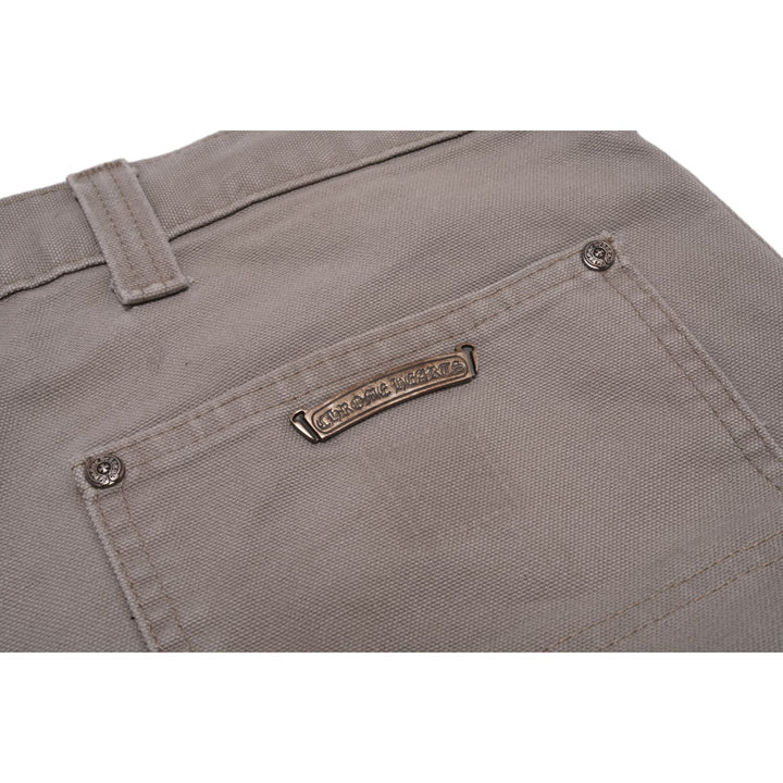 Chrome Hearts Matty Boy 'Sex Records Patch' Tan Carpenter Pants