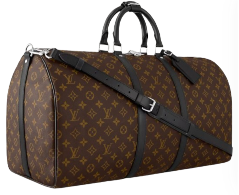 Louis Vuitton 'Macassar' 55 Duffle Bag