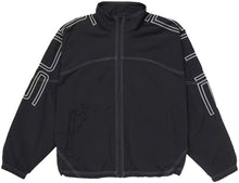 Supreme 'Black' Spellout Embroidered Track Jacket