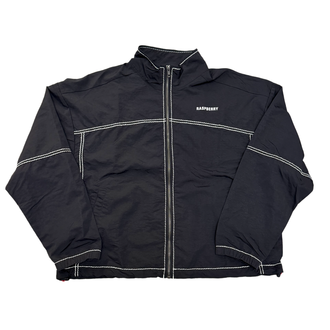 Gold+Vintage Gallery Raspberry Hills 'Black' Tech Jacket