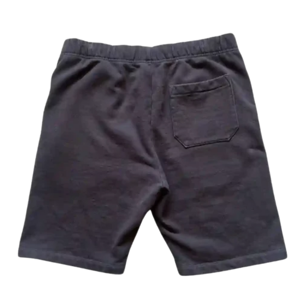 Chrome Hearts 'Vertical Logo' Vintage Black Sweatshorts