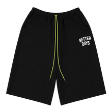 Better Days Black 3/4 Short