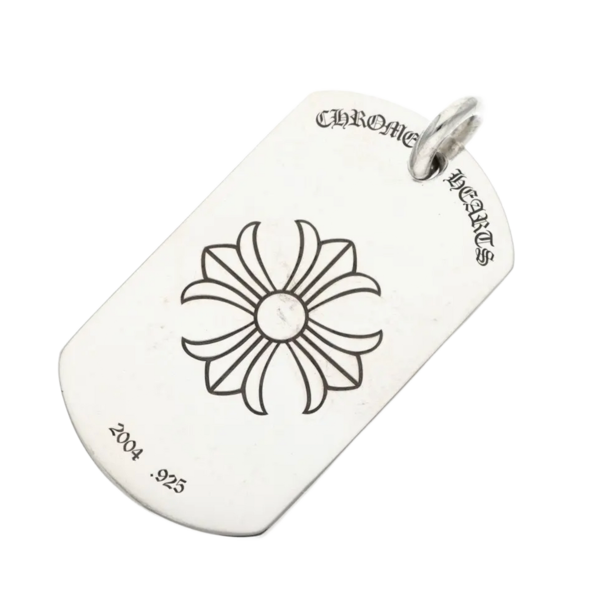 Chrome Hearts 'Las Vegas' Dog Tag Pendant Necklace