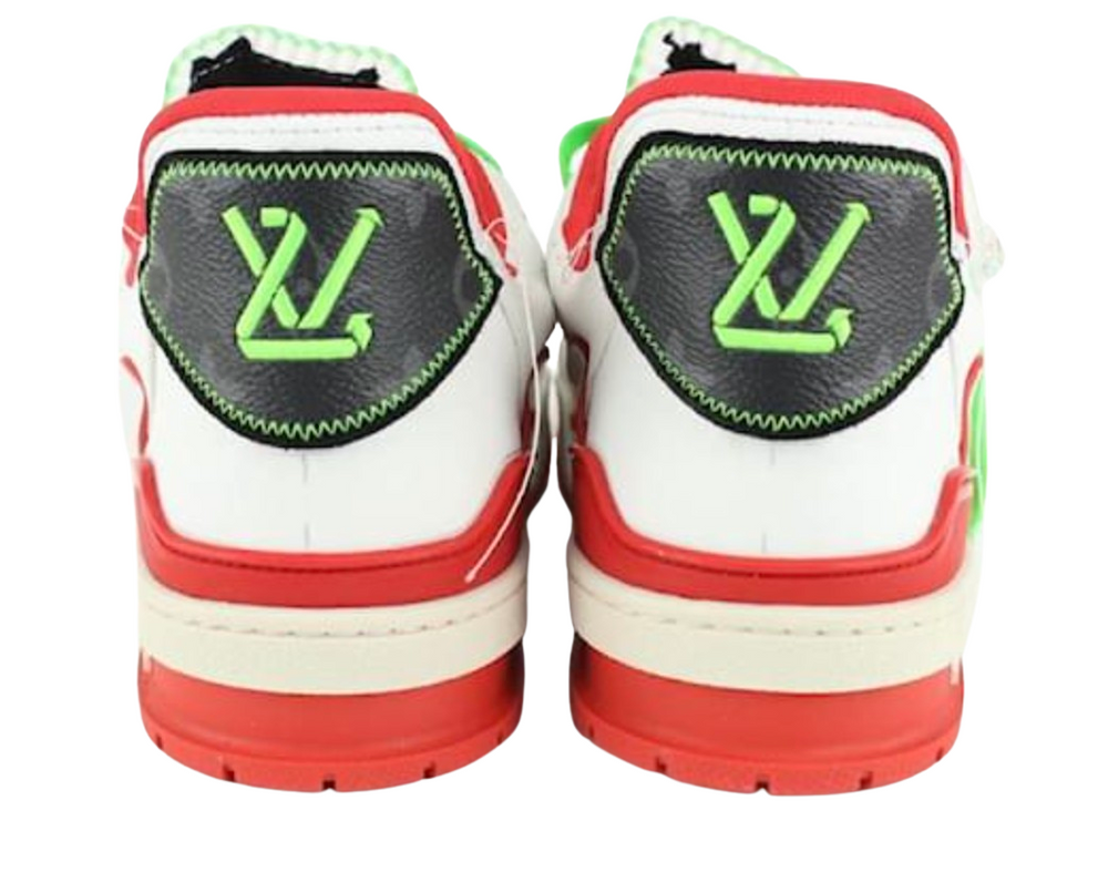Louis Vuitton Trainer Neon Red