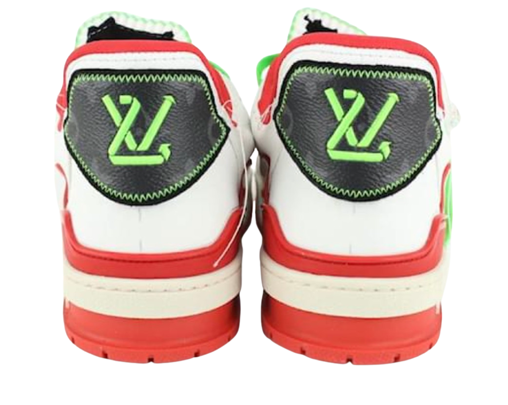 Louis Vuitton Trainer Neon Red