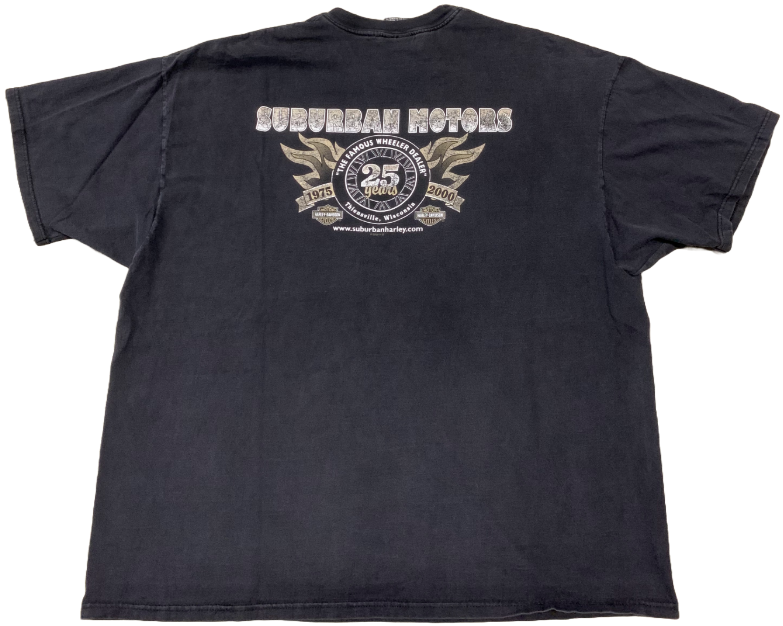 Harley Davidson 'Suburban Motors' Vintage Tee