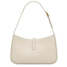 Saint Laurent Le 5 A 7 'White Leather' Hobo Bag
