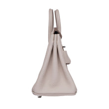 Hermès 'Craie Togo' Palladium Hardware Birkin 25 Bag