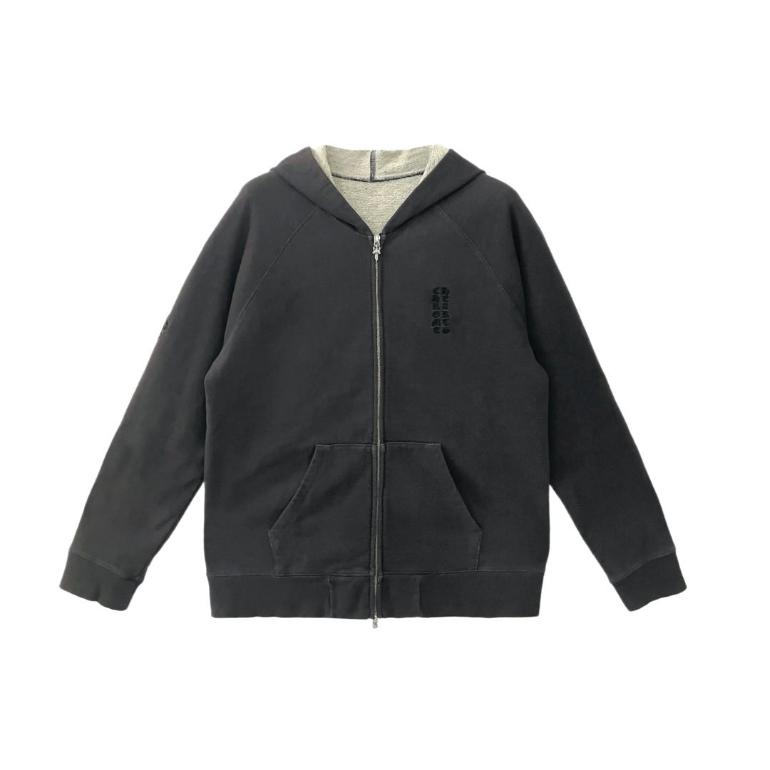 Chrome Hearts 'Vine Dagger' Y Not Embroidered Zip Up Hoodie