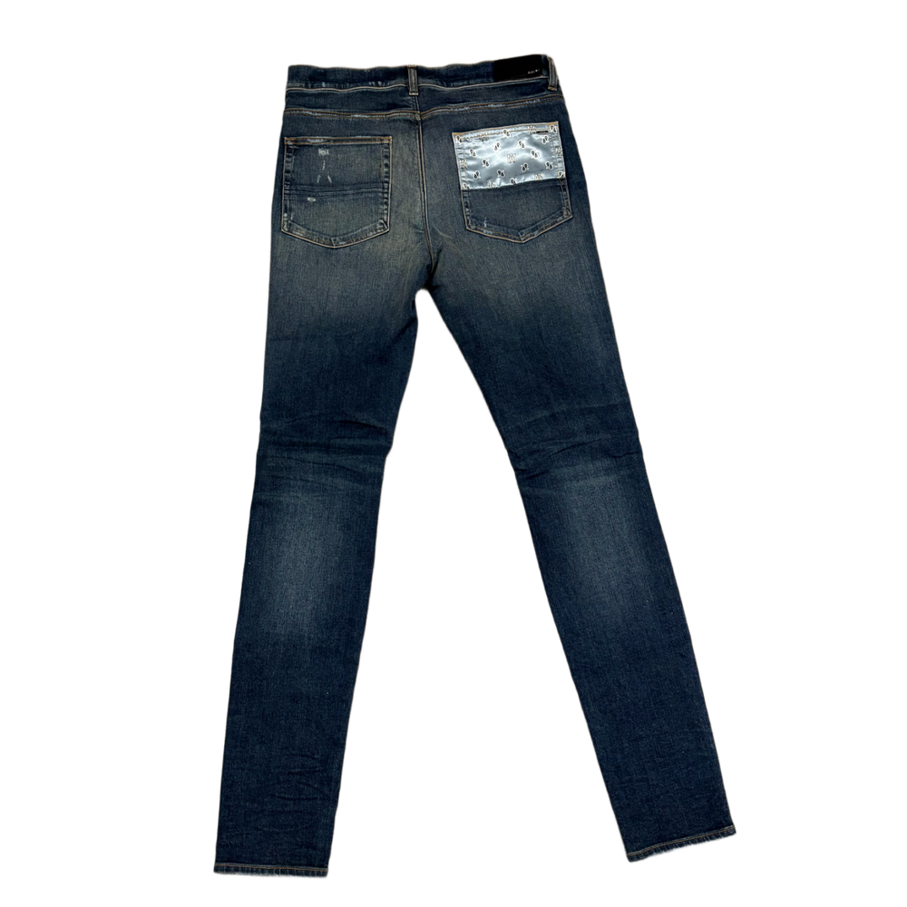 Amiri 'Light Blue' Bandana Jeans