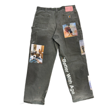 *Better With Age 'Tabloid' Olive Carpenter Pants
