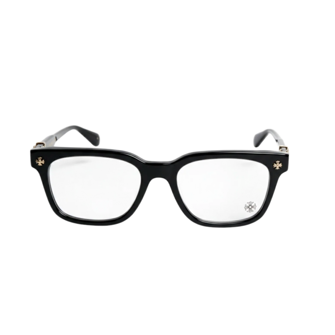 Chrome Hearts 'Black & Gold Frame' Cox Ucker Glasses