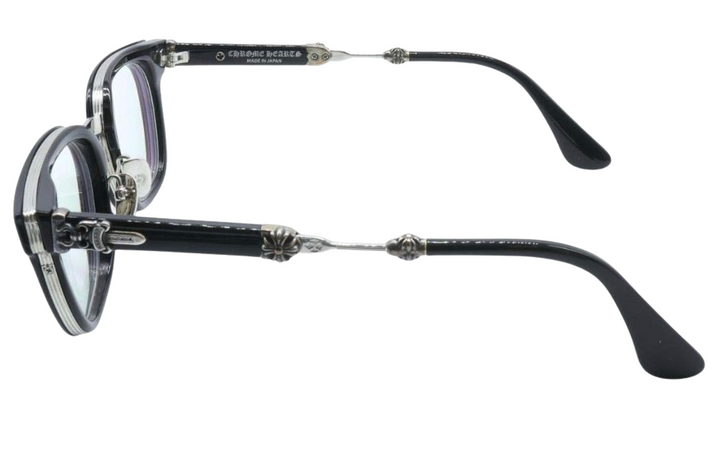 Chrome Hearts 'Duck Butter' Black/Silver Glasses