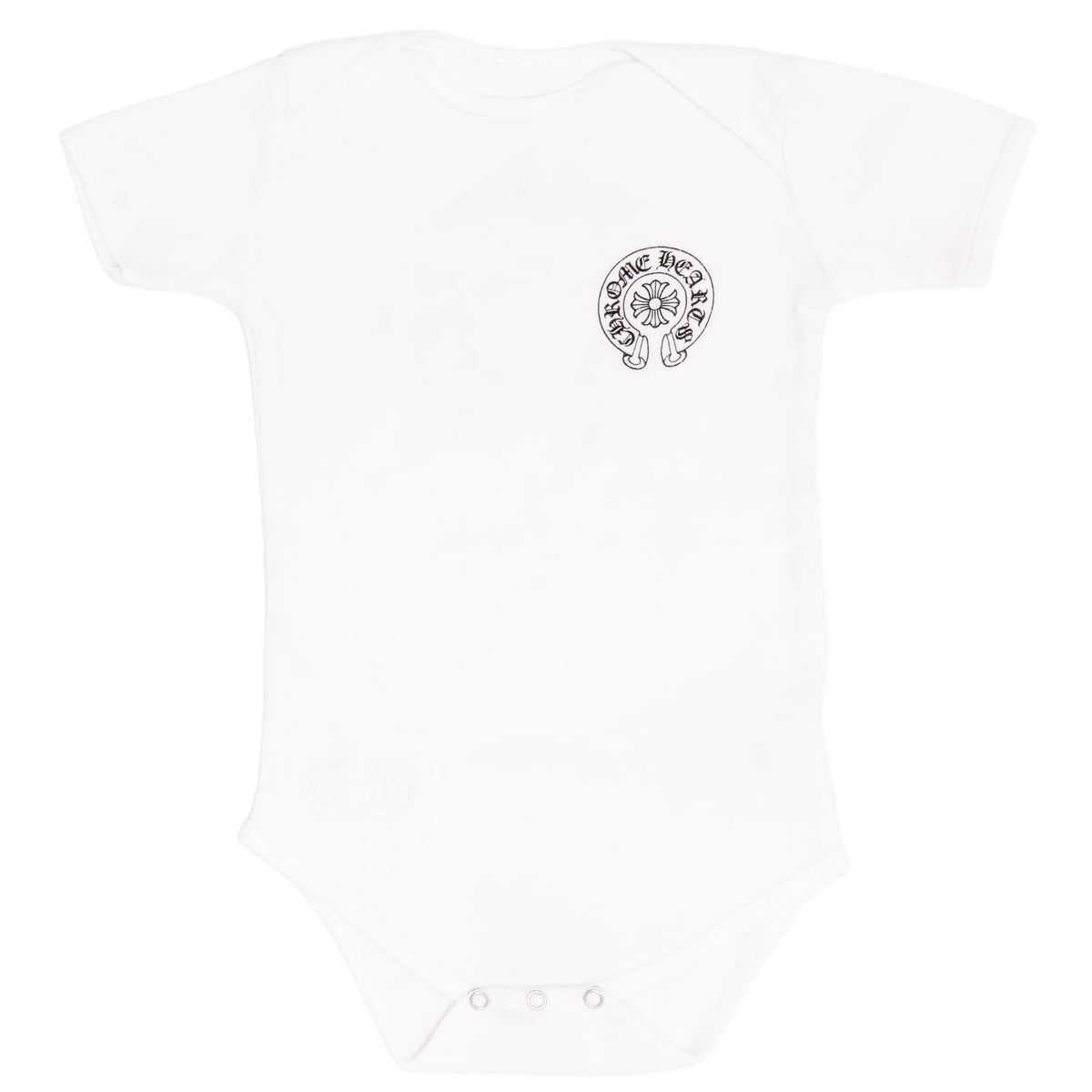 Chrome Hearts 'White' Horseshoe Onesie