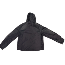 Louis Vuitton 'Black' Maison Leather Trimmed Hooded Jacket
