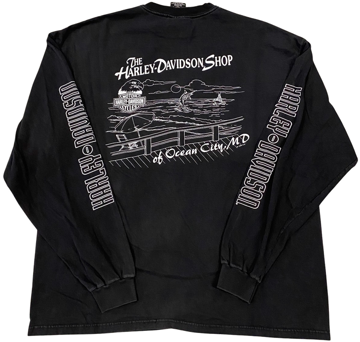 Harley Davidson 'Ocean City, MD' Vintage Longsleeve