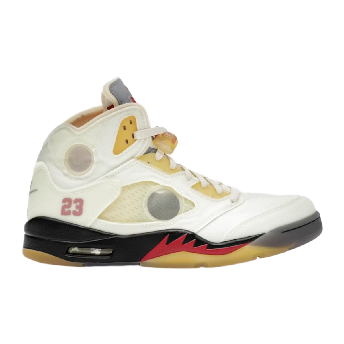 Air Jordan x Off White 5 'Sail'