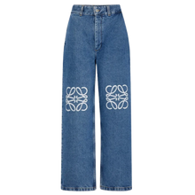 Loewe 'Blue Denim' Anagram Baggy Jeans