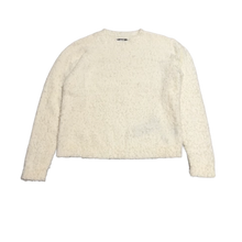 Amiri 'White' Brushed Wool Blend Sweater