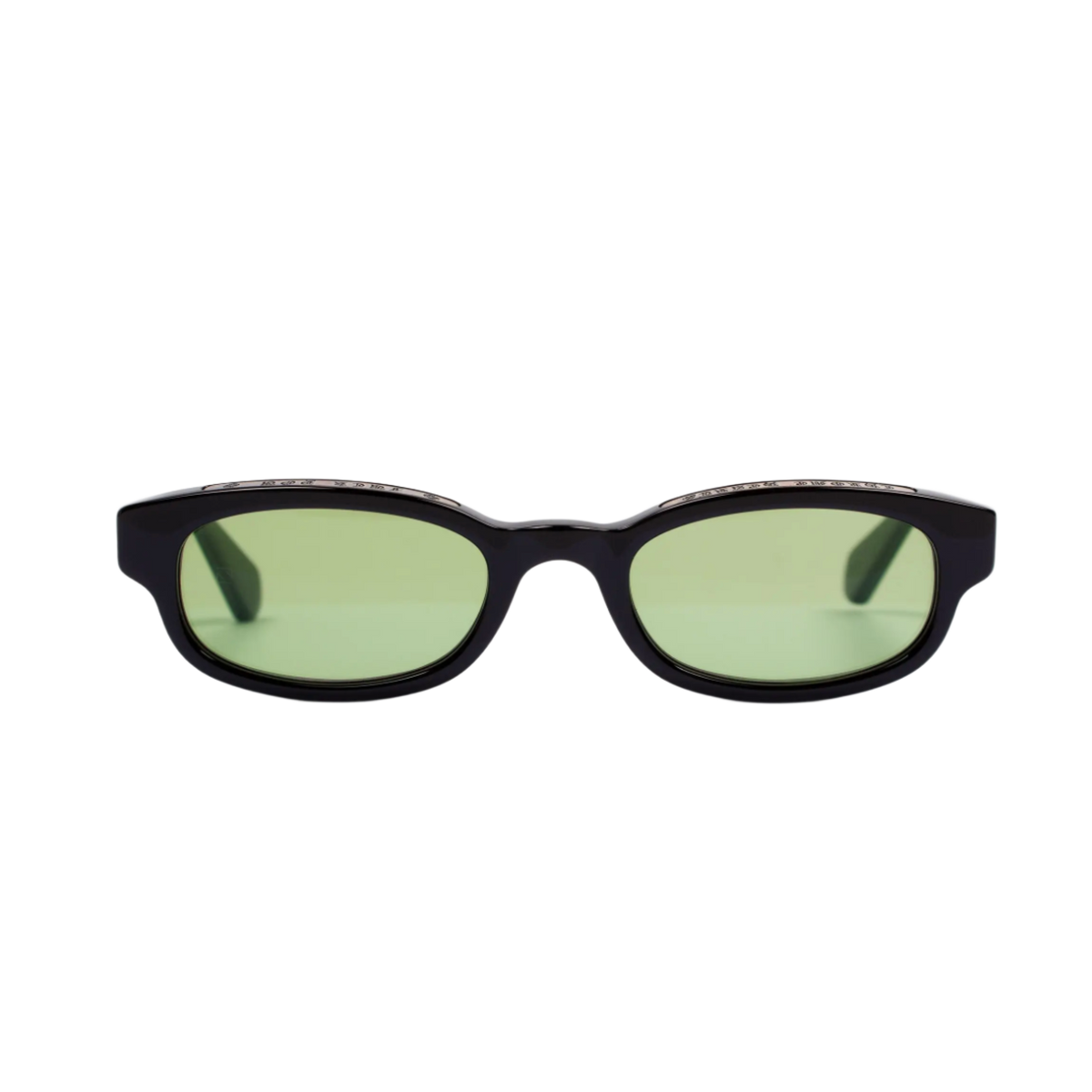 Chrome Hearts 'Lowrider' Green Tint Black Sunglasses