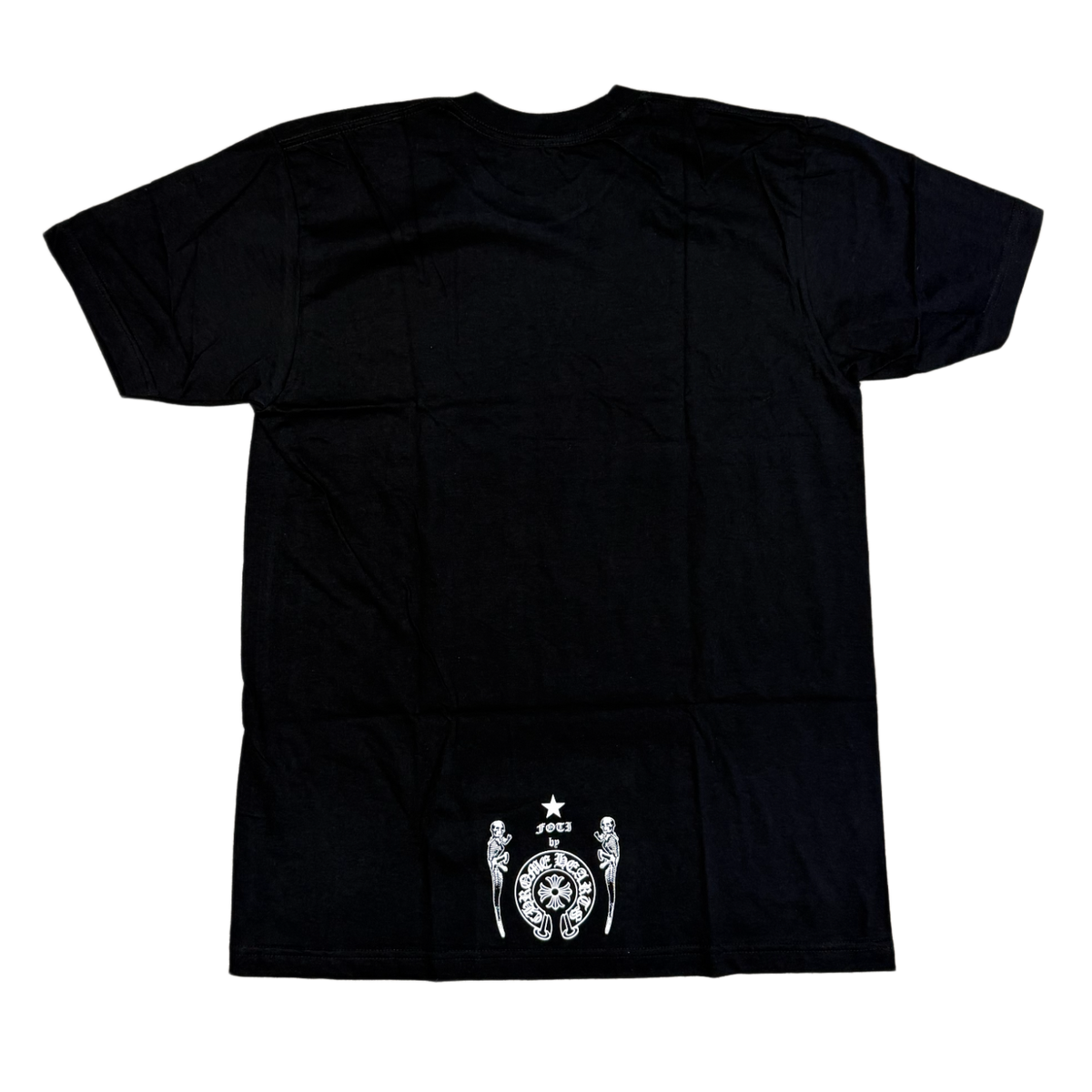 Chrome Hearts Foti 'People Chart' Black Tee
