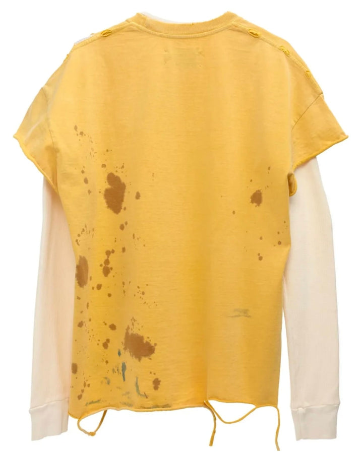 Satoshi Nakamoto 'Yellow' Luke Thermal Longsleeve Tee