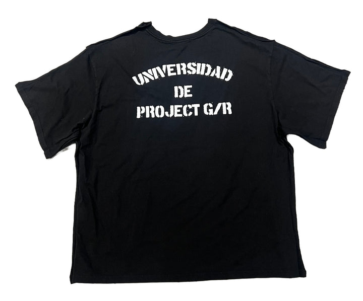 Project G/R 'University Outseam' Black Tee