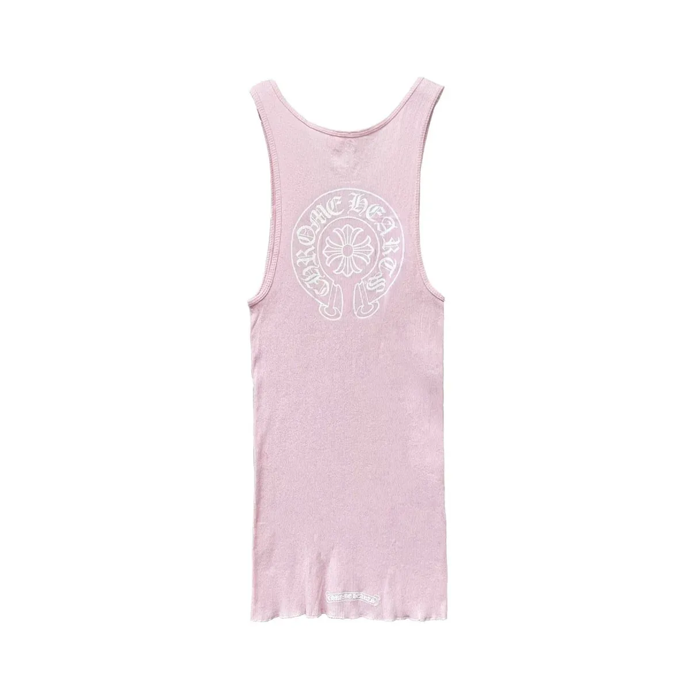 Chrome Hearts 'Pink' T Bar Tank Top