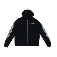 Chrome Hearts 'Black' Dagger Eye Chart Zip Up Hoodie