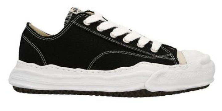 Maison Mihara Yasuhiro 'Black' Hank Low Top Sneakers