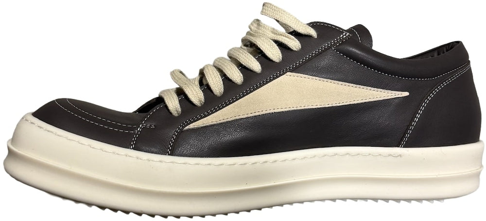 Rick Owens 'Dark Dust' Leather Vintage Sneaks