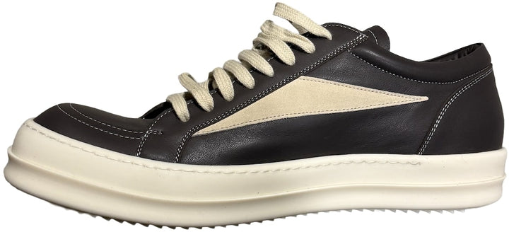 Rick Owens 'Dark Dust' Leather Vintage Sneaks