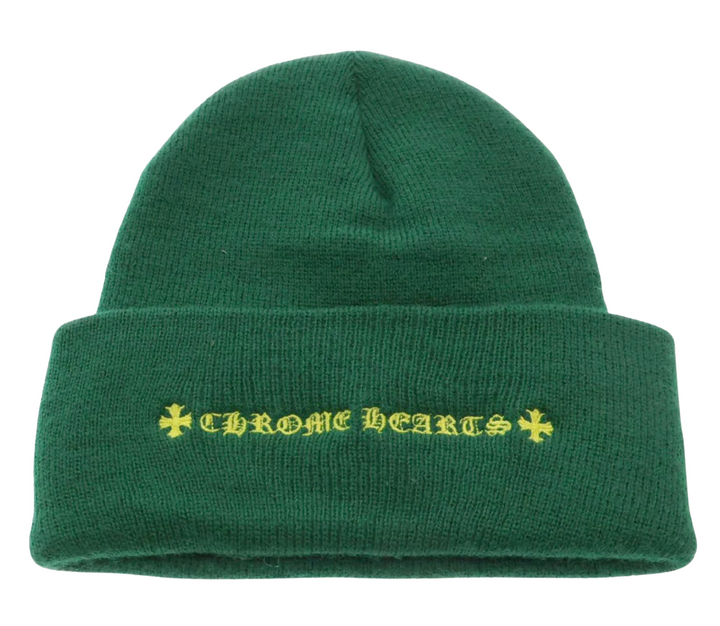 Chrome Hearts Matty Boy 'Spec' Green Beanie