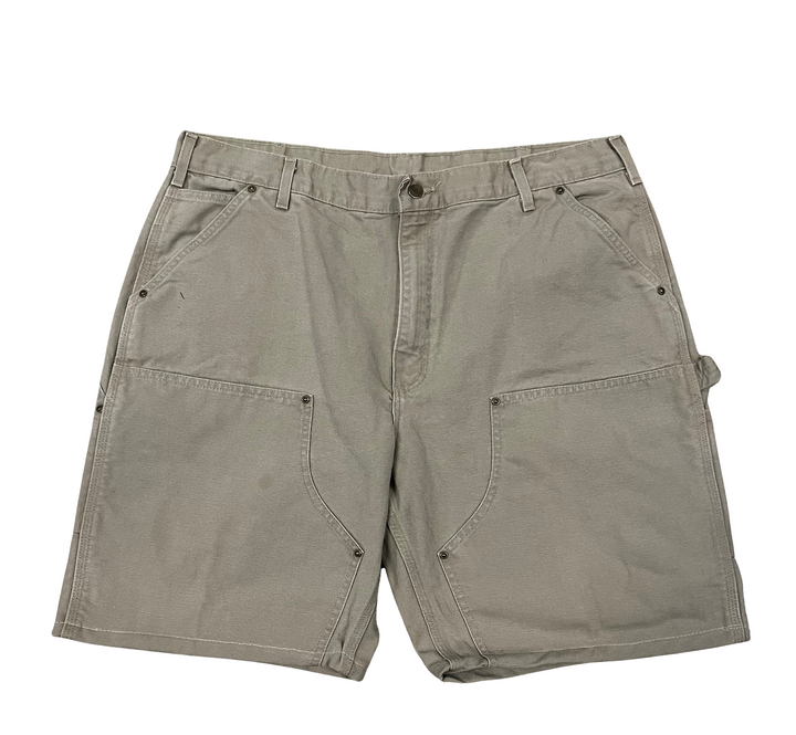 Carhartt 'Light Grey' Double Knee Carpenter Shorts