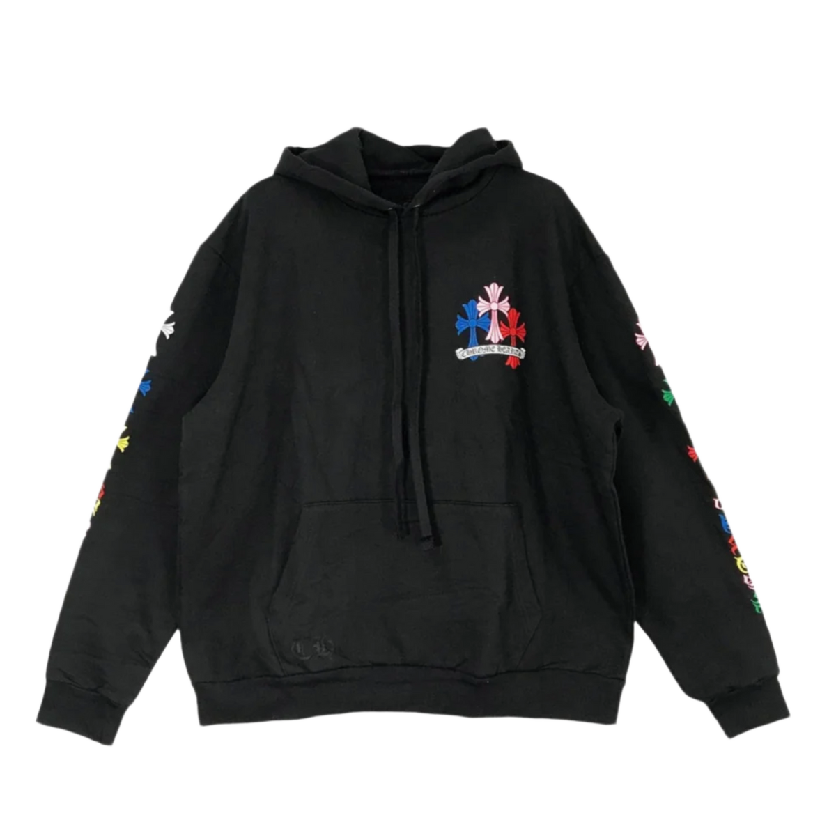 Chrome Hearts 'Black' Multicolor Cemetery Hoodie