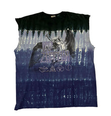 Led Zeppelin 'Tie Dye' Rhinestone Vintage Cutoff