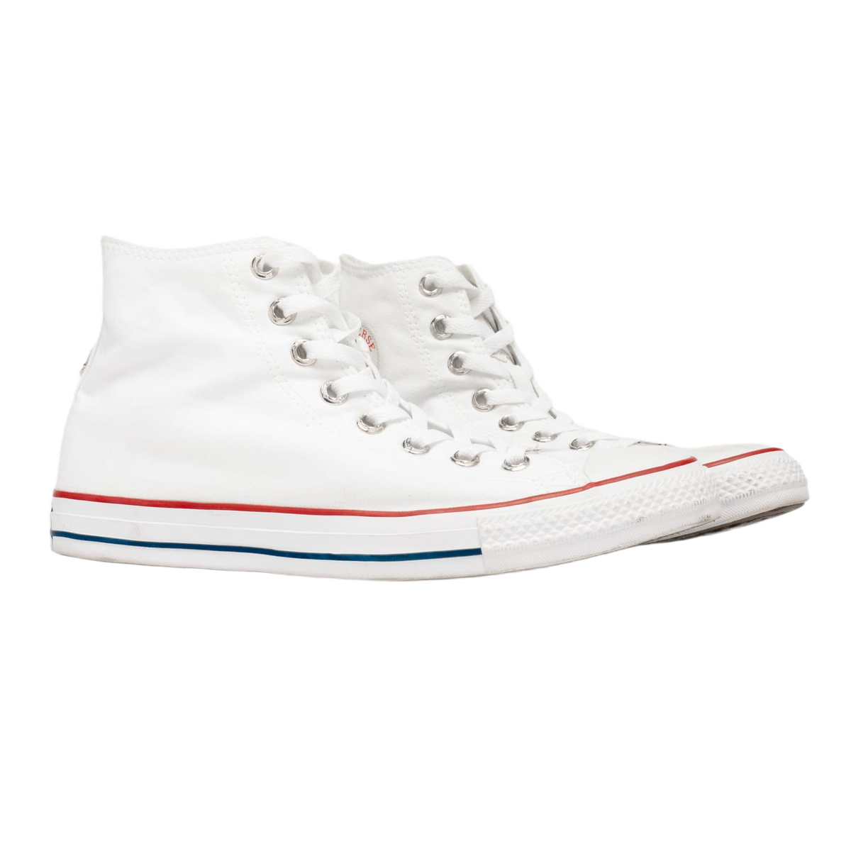 Chrome Hearts 'White Cross Patch' White Converse Sneakers