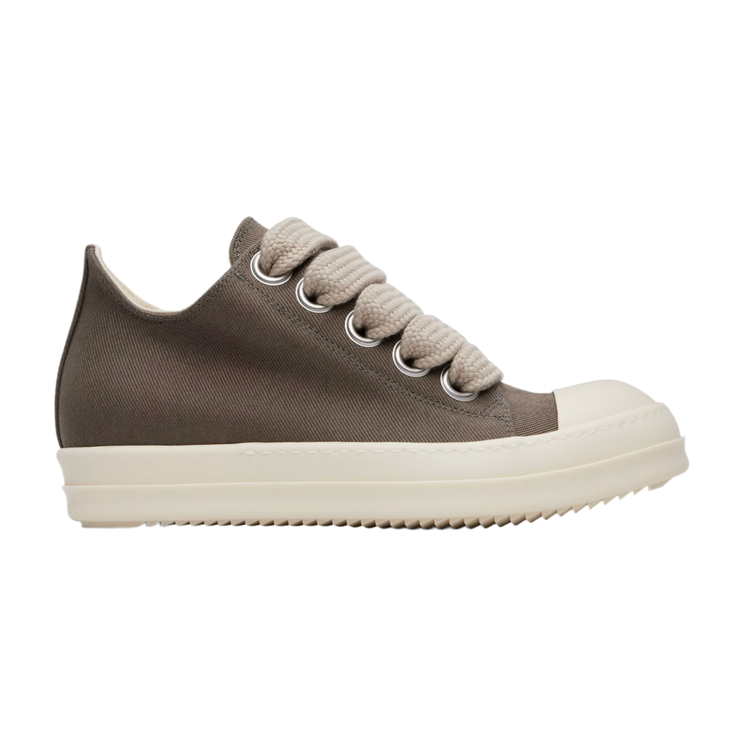 Rick Owens DRKSHDW 'Dust' Canvas Jumbo Lace Low Sneakers