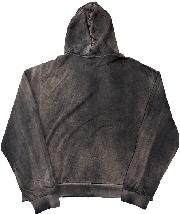 Bossi 'Gold/White Dragon' Grey Zip-Up Hoodie
