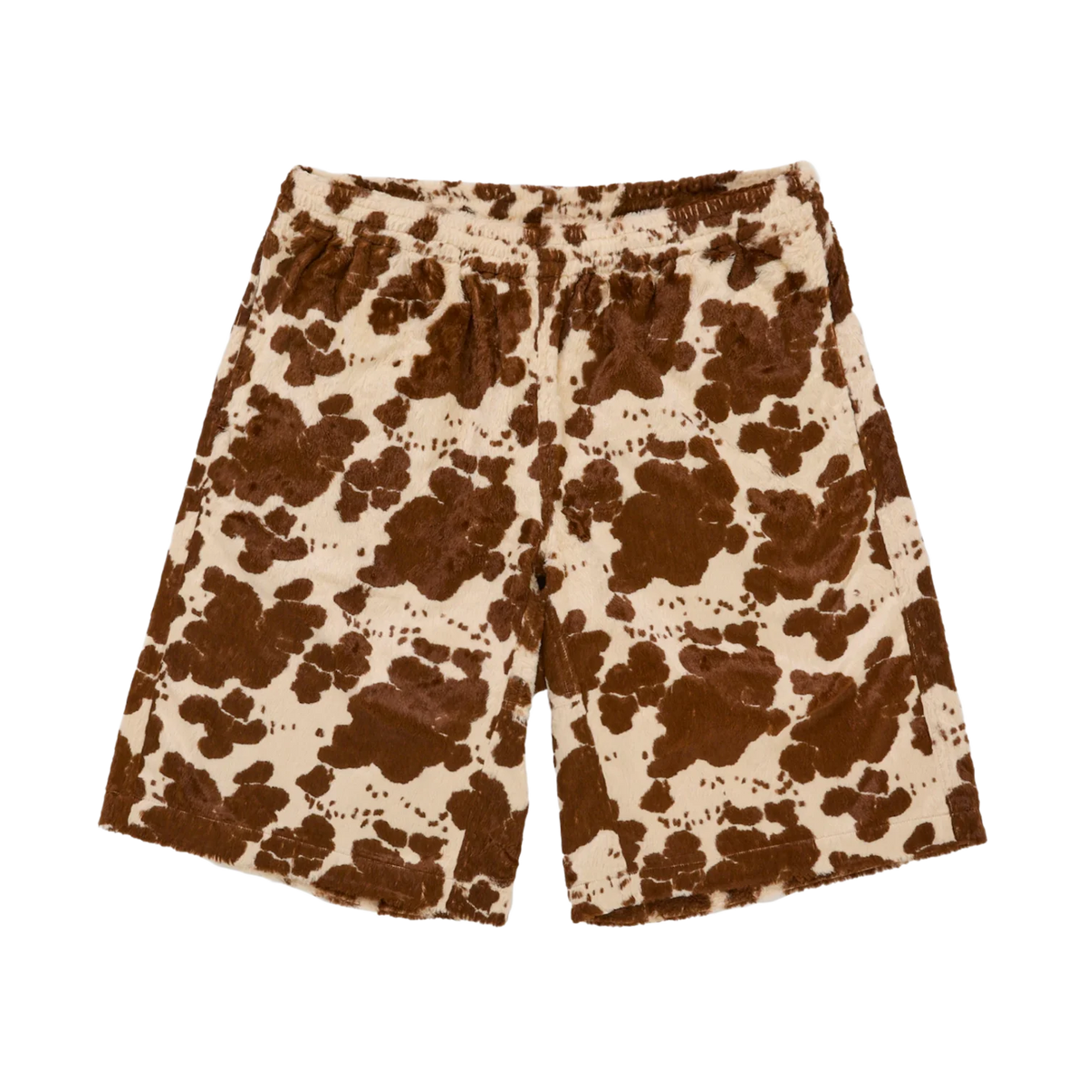 Supreme 'Brown/Cream' Faux Fur Shorts