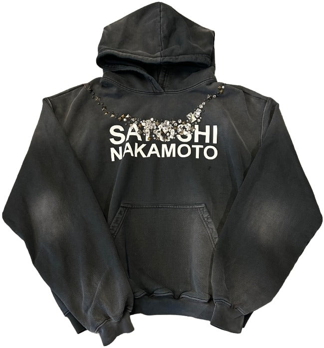 Satoshi Nakamoto 'Black' Ice Hoodie