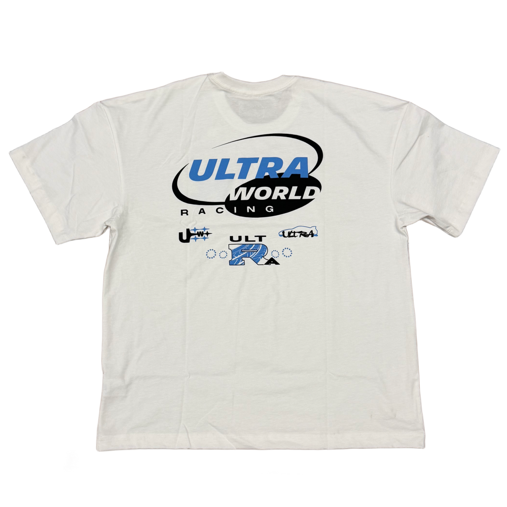 Ultra Wrld 'White' GTR Tee
