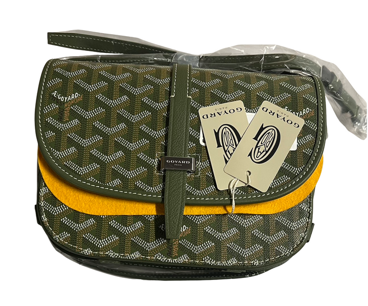 Goyard 'Khaki' Belvedere PM Bag
