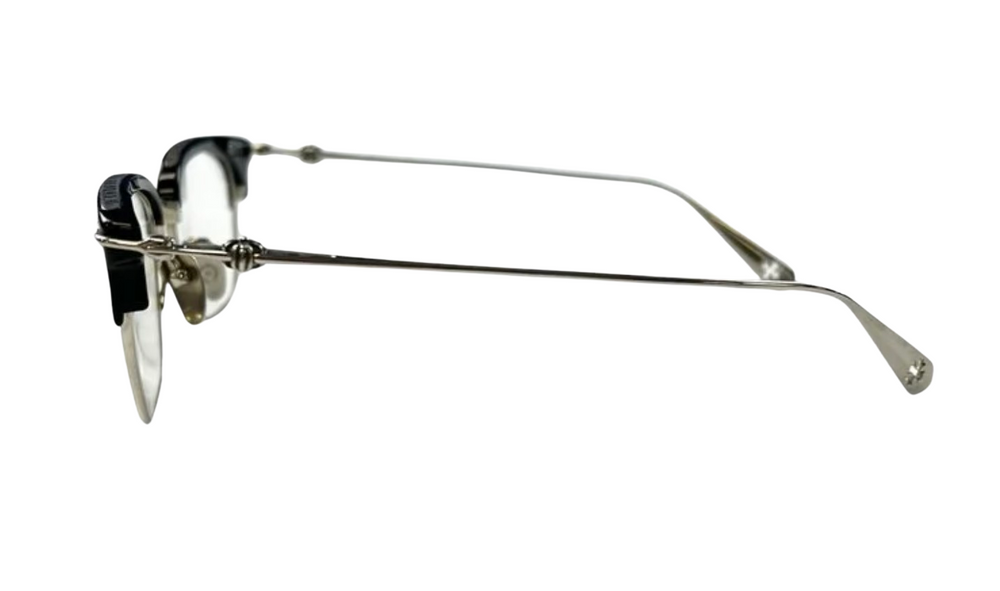 Chrome Hearts Sluntradiction Black/Silver Glasses