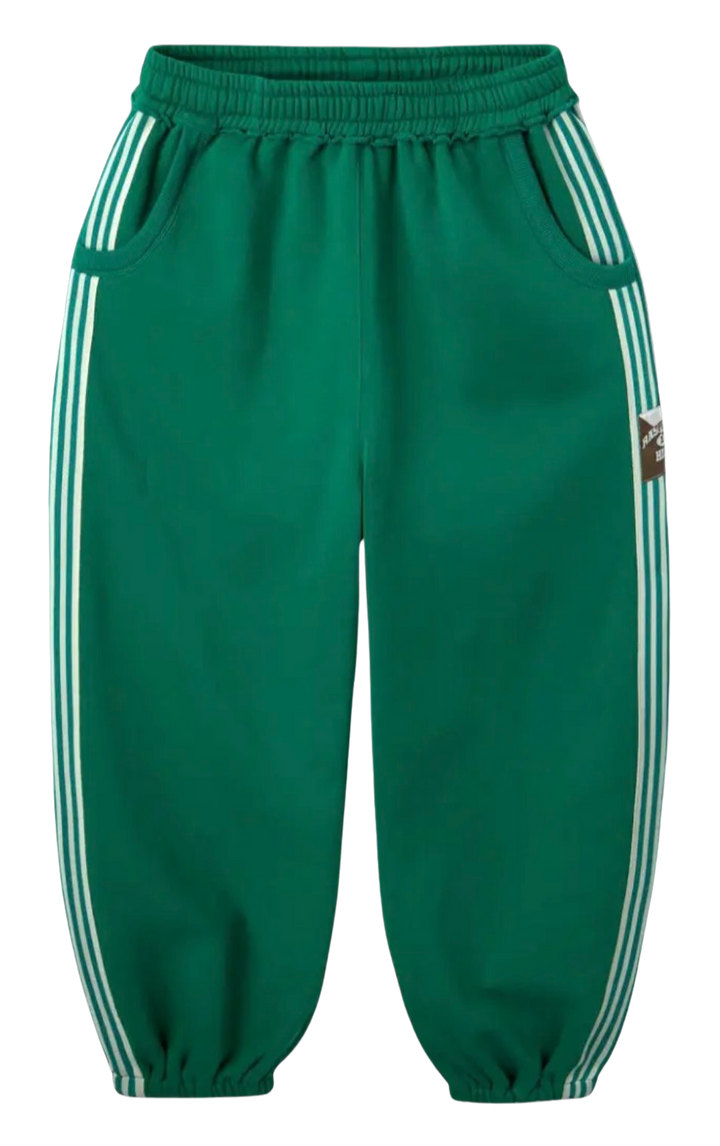 Gold+Vintage Gallery Raspberry Hills 'Green' Lil Leon Scrunch Sweats