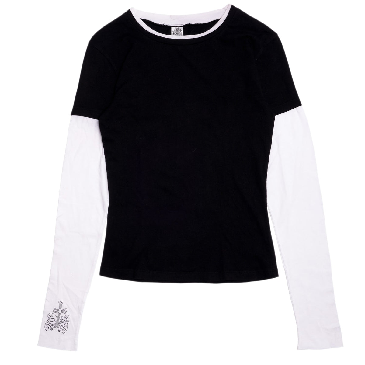 Chrome Hearts Vintage Women's 'Black Layered' Longsleeve
