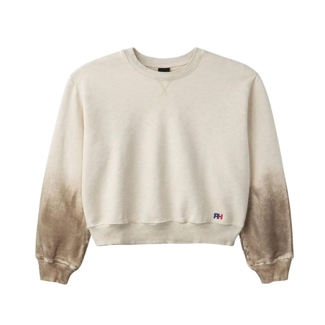 Gold+Vintage Gallery 'Cream' Pottery Crewneck