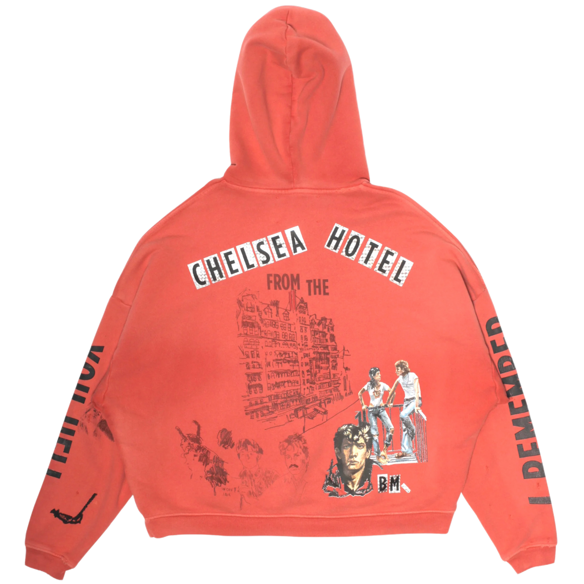 Paly 'Chelseay Hotel' Red Hoodie