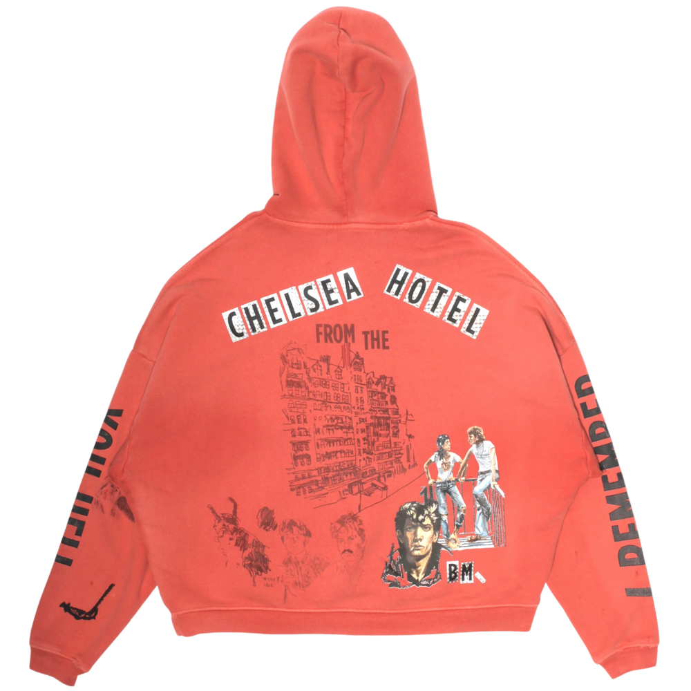 Paly 'Chelseay Hotel' Red Hoodie